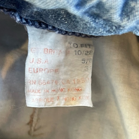 80’s/90’s PEPE JEANS, Denim High-Waisted, Baggy, Tapered Jeans -Women’s Size 24” - Picture 11 of 11